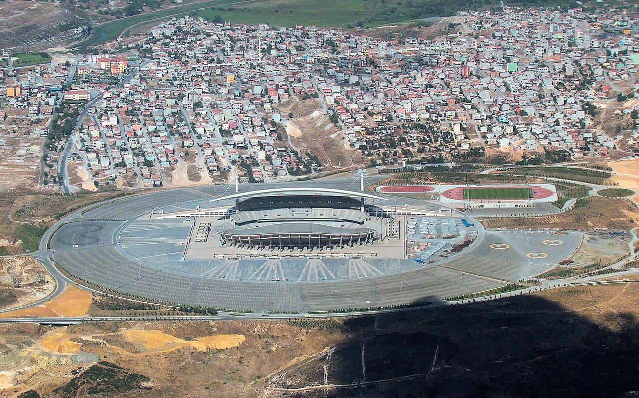 The Ataturk Olympic Stadium on the western edge of Istanbul, an oval marooned in scrubland above the city. Here, on 25 May 2005, Maldini volleyed Pirlo's free-kick home after fifty seconds and Crespo struck twice before the interval — and here Milan lost a 3-0 half-time lead in six second-half minutes.