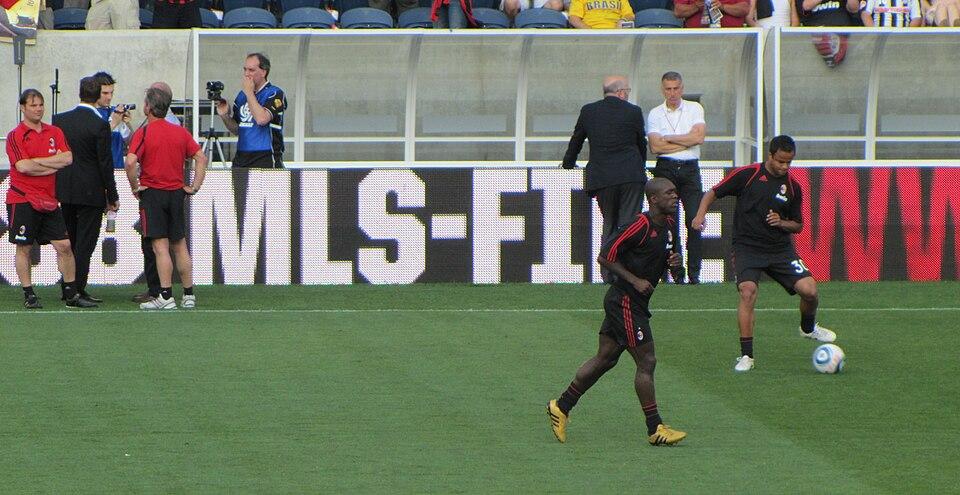 Clarence Seedorf, the only man to win the Coppa dei Campioni with three clubs