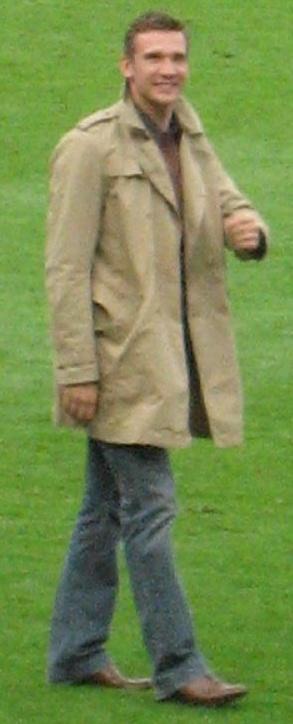 Andriy Shevchenko Arrives from Kyiv
